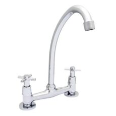 Grifería Mezcladora De Cocina Mesada Eco Cruz