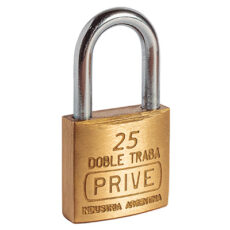 Candado Prive Bronce 25