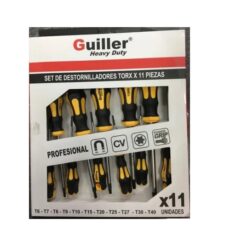 Destornilladores Torx Punta Magnetica X 11 Piezas Guiller