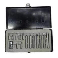 Puntas Torx Juego x 15 PZS. Encastre 3/8 - 1/2 CR V60 Caja Metal Guiller