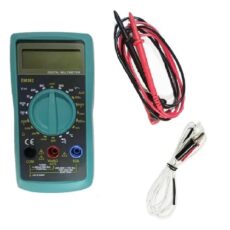 Tester Digital Auto Rango con Temperatura Profesional Guiller
