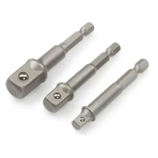 Adaptadores en SET x3 para Tubo 1/2, 3/8 y 1/4 Guiller