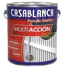 3 en 1 Esmalte Blanco Brill, Sat y Mate Casablanca