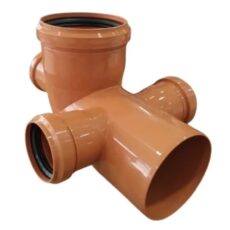 Awaduct Boca Aacceso Codo Oyola Horizontal 2 Acometidas 110X63 X 90 (2060)