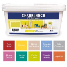 Latex Interior Mate Colores Casablanca