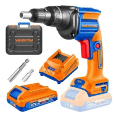 Wadfow Atornillador Inalámbricos 20V C/Cargador y 2 Bateria WDS204281-4