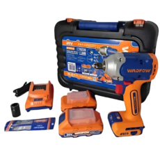 Wadfow Atornillador / Llave de Impacto Inalambricos 45W WCD3B21-4 //2 Baterias