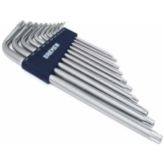 Bremen Juegos de Llaves Torx en L Tamper 10 Piezas  6907