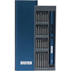 Bremen Juegos Destornillador Precisión Eléctrico (62 Piezas) Imantado 8300