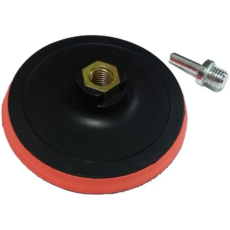Base P/Amoladora Velcro 5" 125 MM Velcro y Adap Taladro (DVEL125-9)