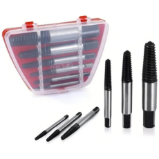 Extractor de Tornillos de 6 Medidas en Caja/Blister Guiller® (Rosca Izquierda)