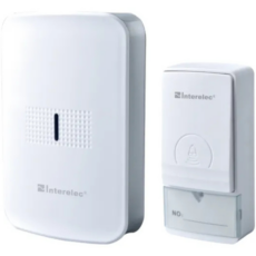Interelec Timbre Inalambrico 220V Enchufable Sin Pila 404562 (100 MTS)