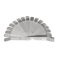 Sondas Métr/Pulg Inoxidable x 16 Hojas Guiller® (Sin Partes Pláticas)-Curvas-
